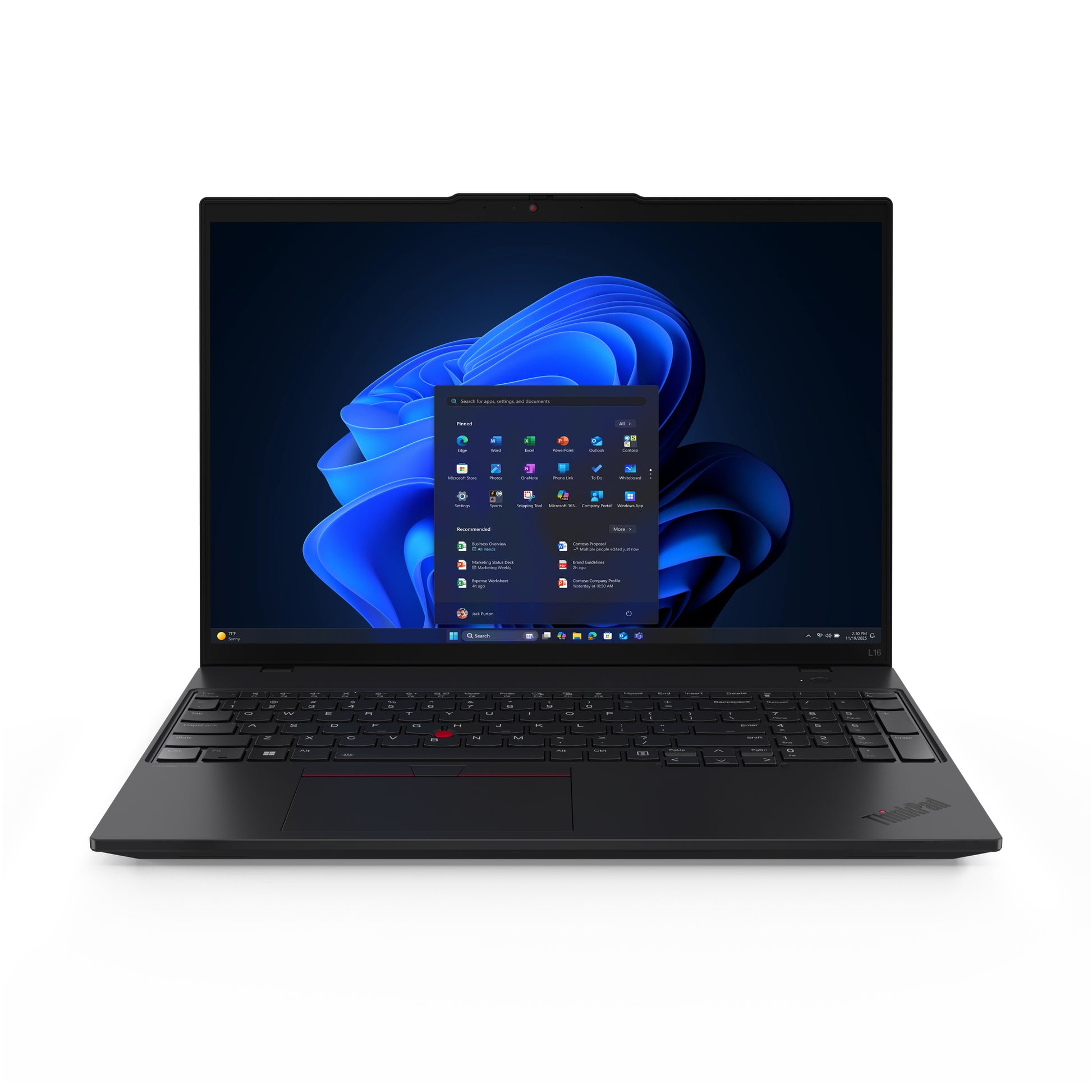 Laptop LENOVO ThinkPad L16 Gen 2 (Intel) - Vista 2