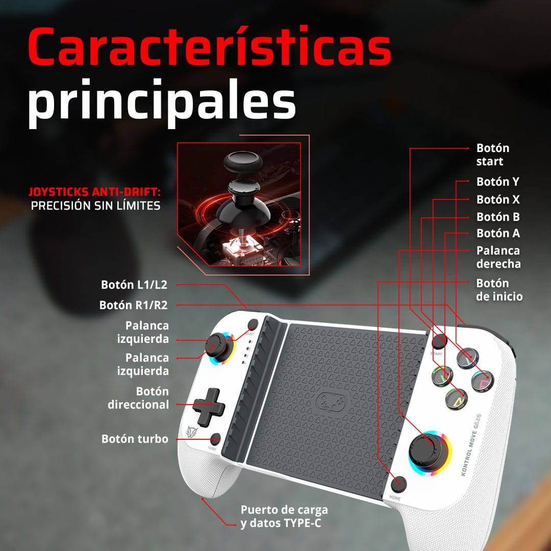 Controles Gaming Balam Rush  BR-940481 - Vista 4