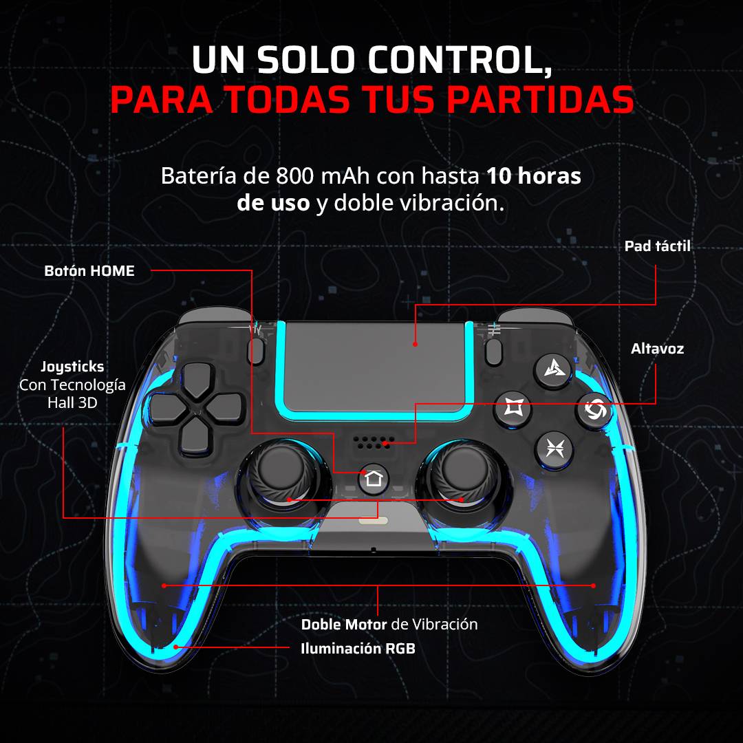 Controles Gaming Balam Rush KONTROL LUCID G690 - Vista 4