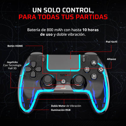 Controles Gaming Balam Rush KONTROL LUCID G690 - Vista 4