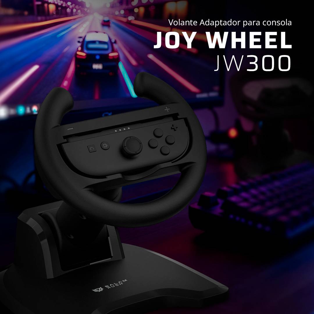 Controles Gaming Balam Rush JOY WHEEL JW300 - Vista 4