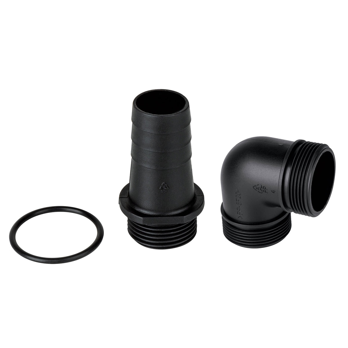 Kit de conector y empaque p/bombas sumerg. plásticas, TRUPER