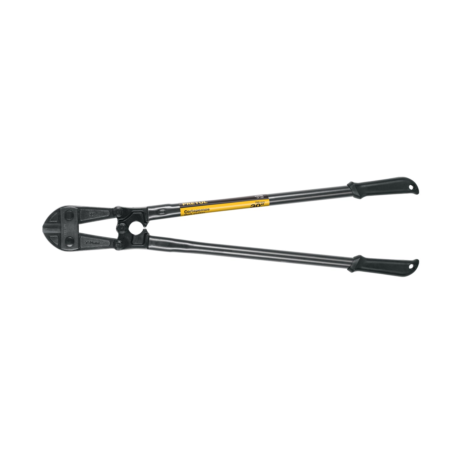 Cortapernos 30', mango tubular, PRETUL