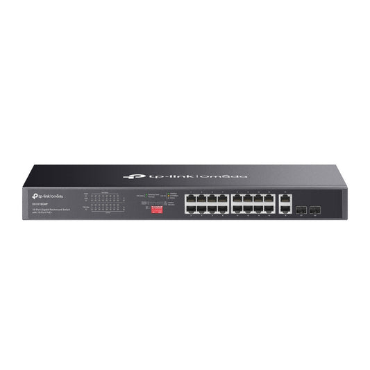 Switch TP-Link DS1018GMP, 16 Puertos Gigabit Ethernet 10/100/1000, 36 Gbit/s, 8000 Entradas, No Administrado