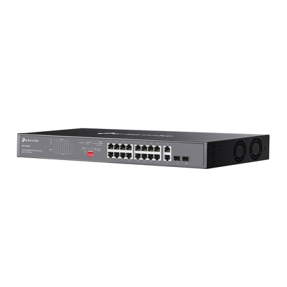 Switch TP-Link DS1018GMP, 16 Puertos Gigabit Ethernet 10/100/1000, 36 Gbit/s, 8000 Entradas, No Administrado