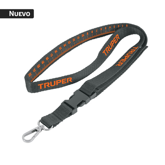 Cordón porta gafete o credencial de 42 cm, TRUPER