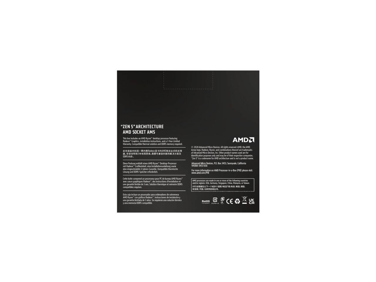 Procesador AMD 9 9900X - Vista 2