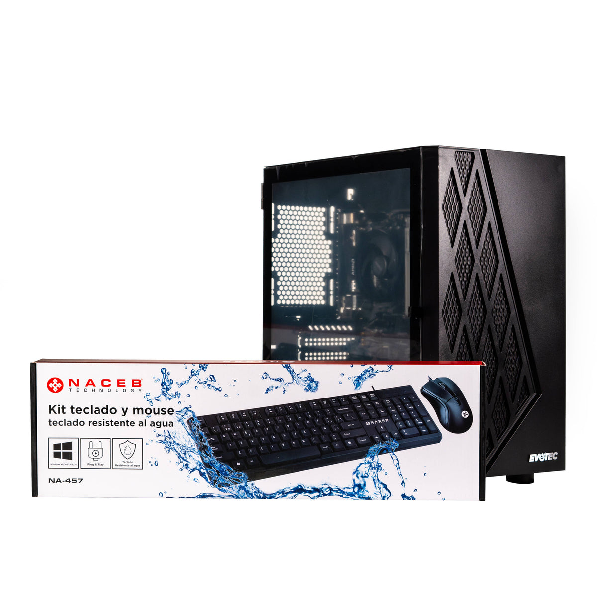 PCs de Escritorio Gaming EVOTEC EV-R556GT-VERTEC - Vista 2