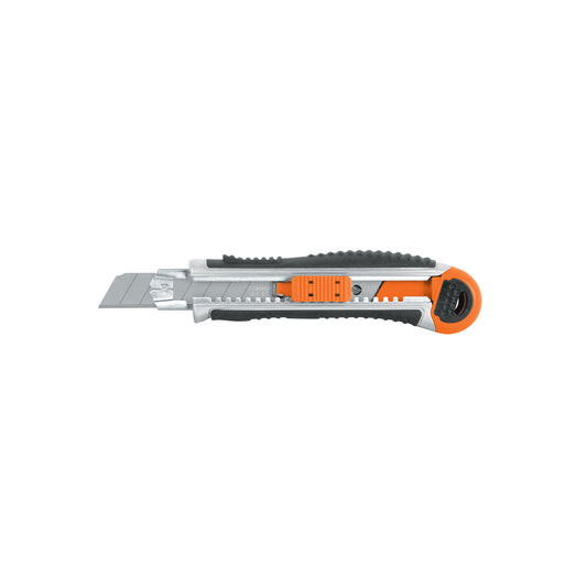 Cutter 18 mm trabajo pesado c/alma metálica y grip, Expert