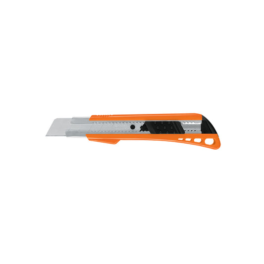 Cutter 25 mm reforzado de plástico con alma metálica, Truper