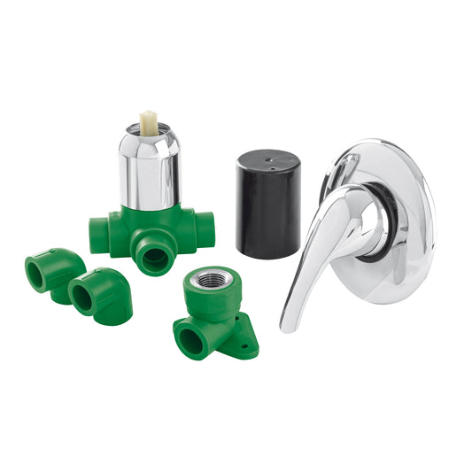 Kit de instalación monomando para regadera PPR, 1/2', FOSET