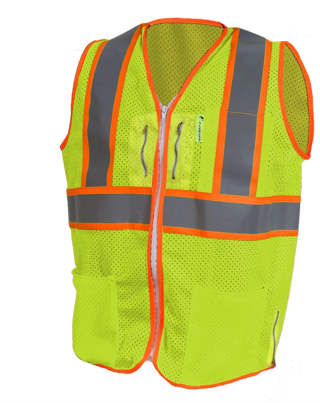 Chaleco Jyrsa SR-1310 Tela Jersey de Alta Visibilidad para Usar con Arnés (pza)