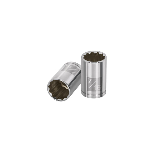 Dado de 7/16', 12 puntas, cuadro 1/4', Truper