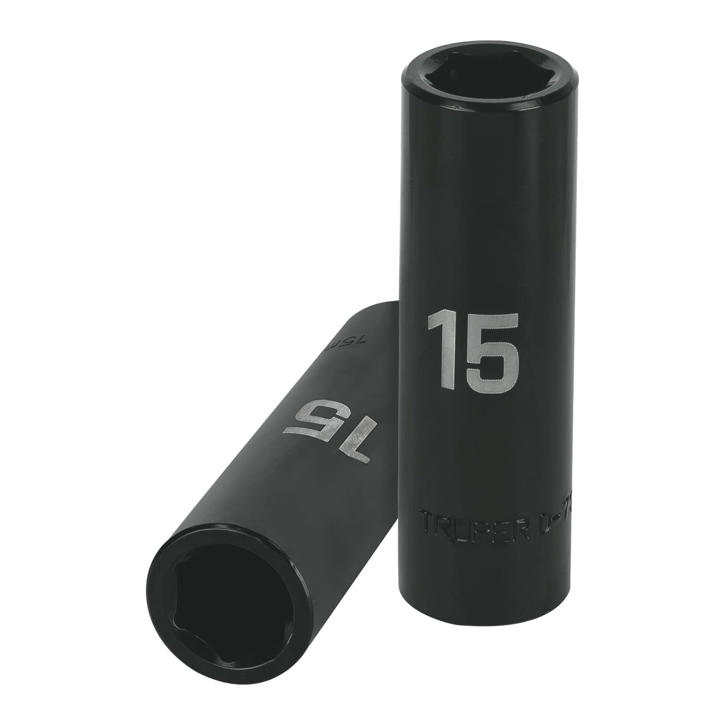 Dado largo cuadro 1/2' de impacto 6 puntas de 15 mm, Truper