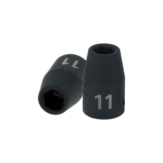 Dado cuadro 1/2' de impacto 6 puntas de 11 mm, Truper