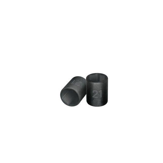 Dado cuadro 1/2' de impacto 6 puntas de 21 mm, Truper