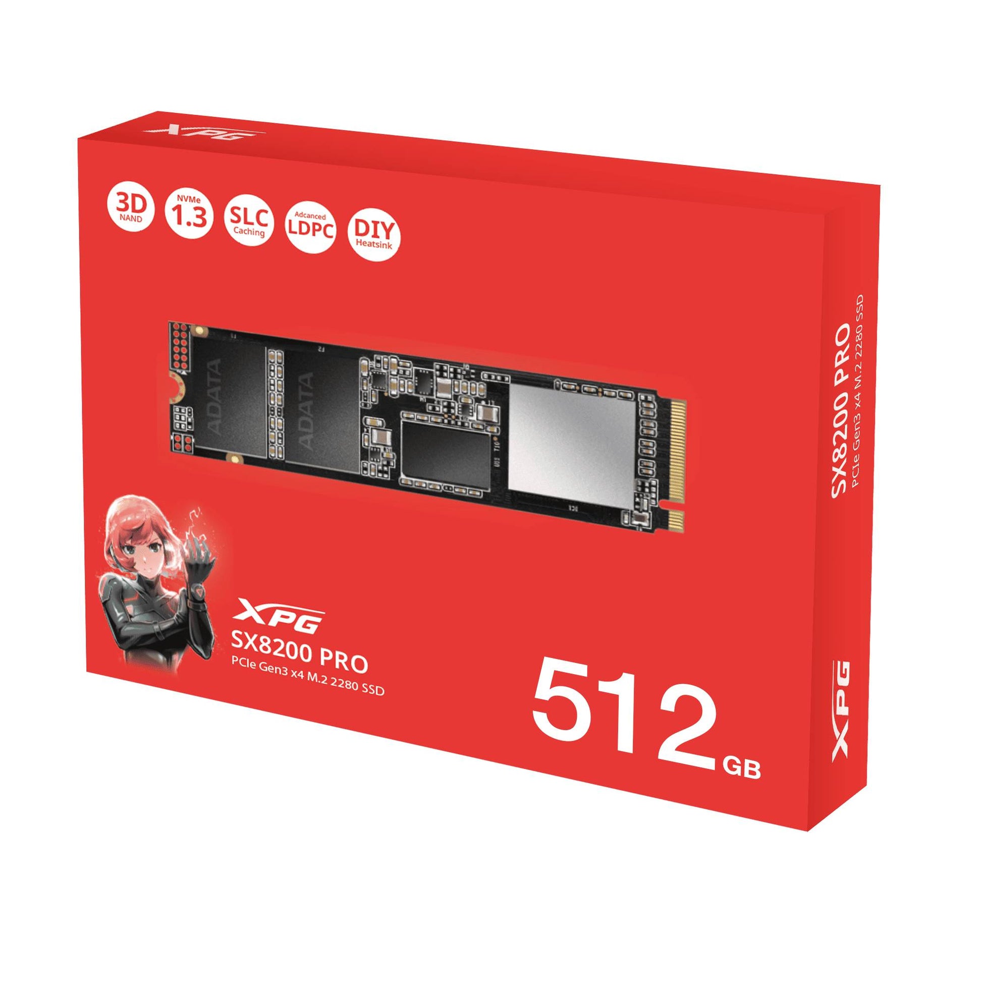SSD ADATA ASX8200PNP-512GT-C - Vista 4