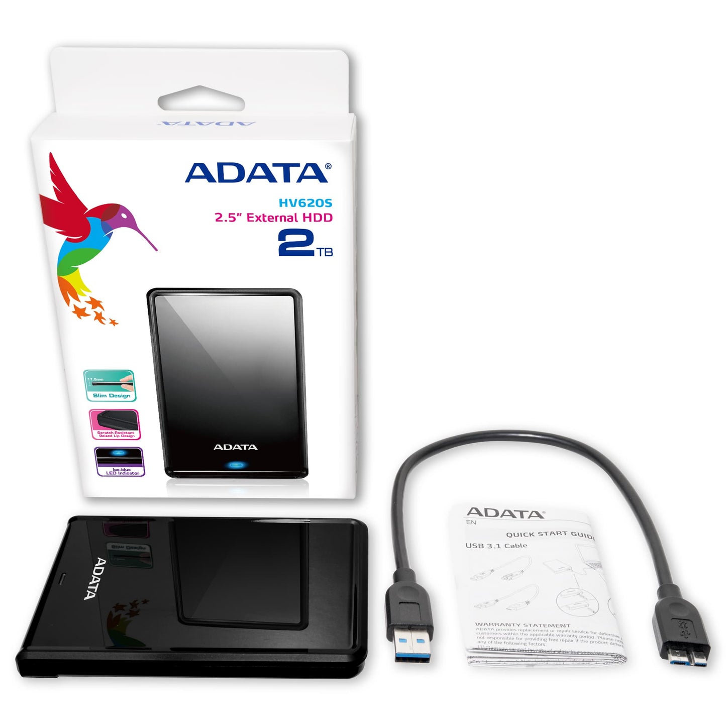 Disco Duro Externo ADATA HV620S - Vista 4