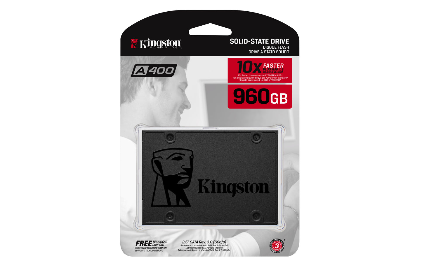 SSD Kingston Technology A400 - Vista 3