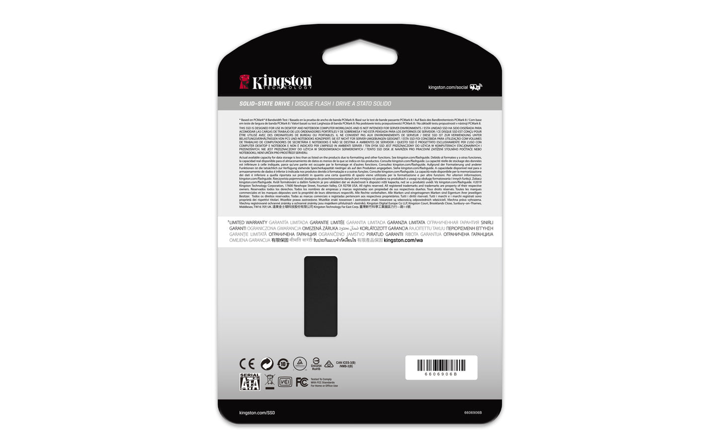 SSD Kingston Technology KC600 - Vista 5