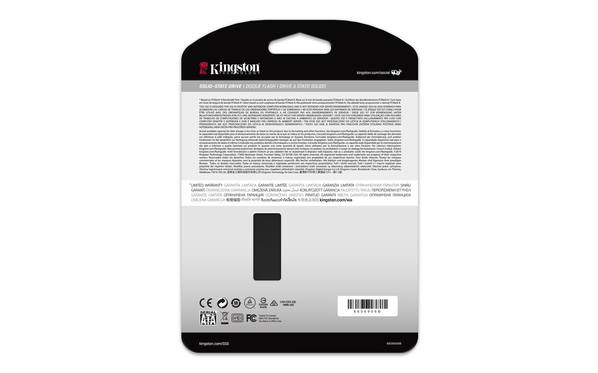 SSD Kingston Technology KC600 - Vista 5