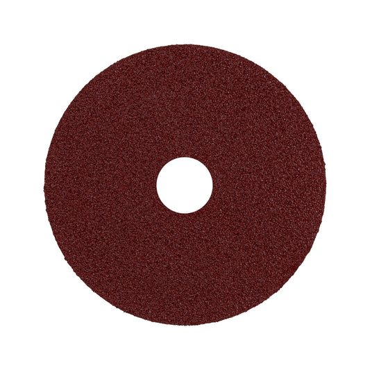 Disco de lija 4-1/2' con respaldo de fibra, grano 50, TRUPER