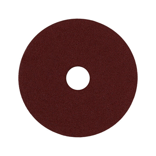 Disco de lija 4-1/2' con respaldo de fibra, grano 80, TRUPER