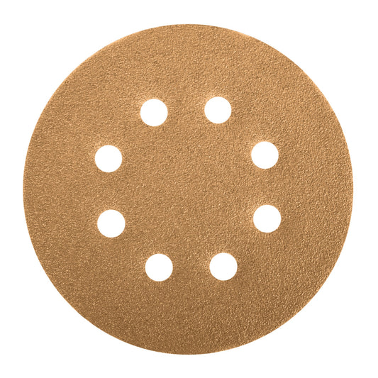 Paquete c/5 discos de lija 5' grano 320, 8 perforaciones