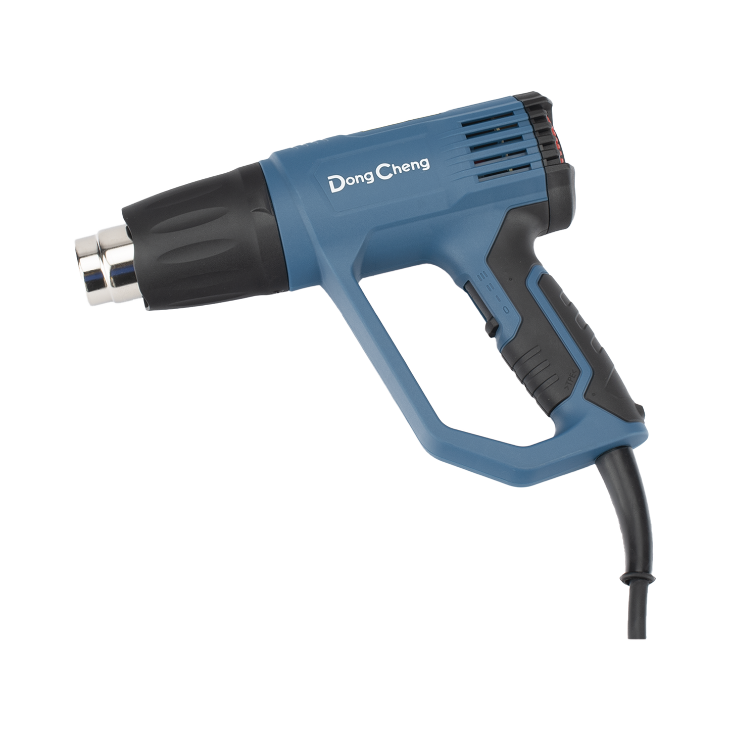 Pistola de Calor de 1600W, con 3 niveles de Temperatura variable, Incluye 2 Boquillas