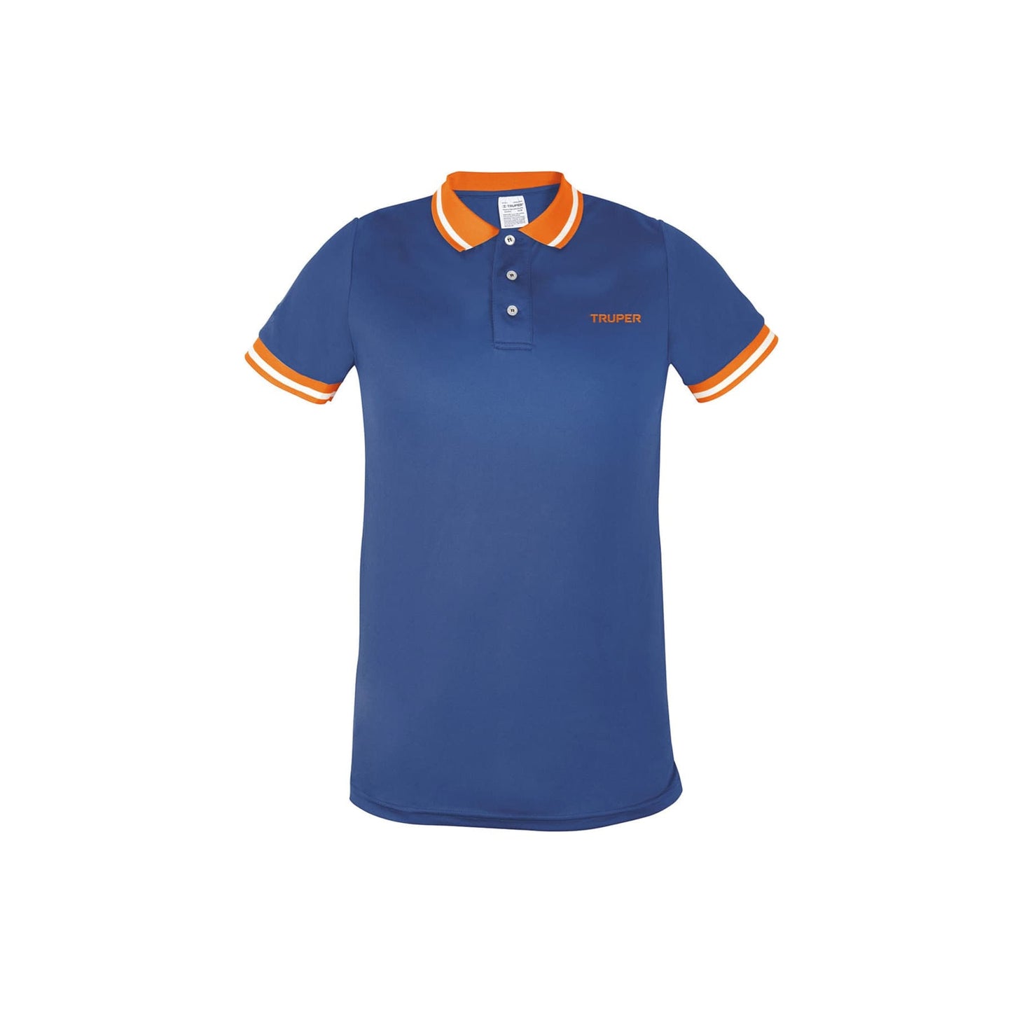 Playera polo performance para hombre, azul, G, Truper