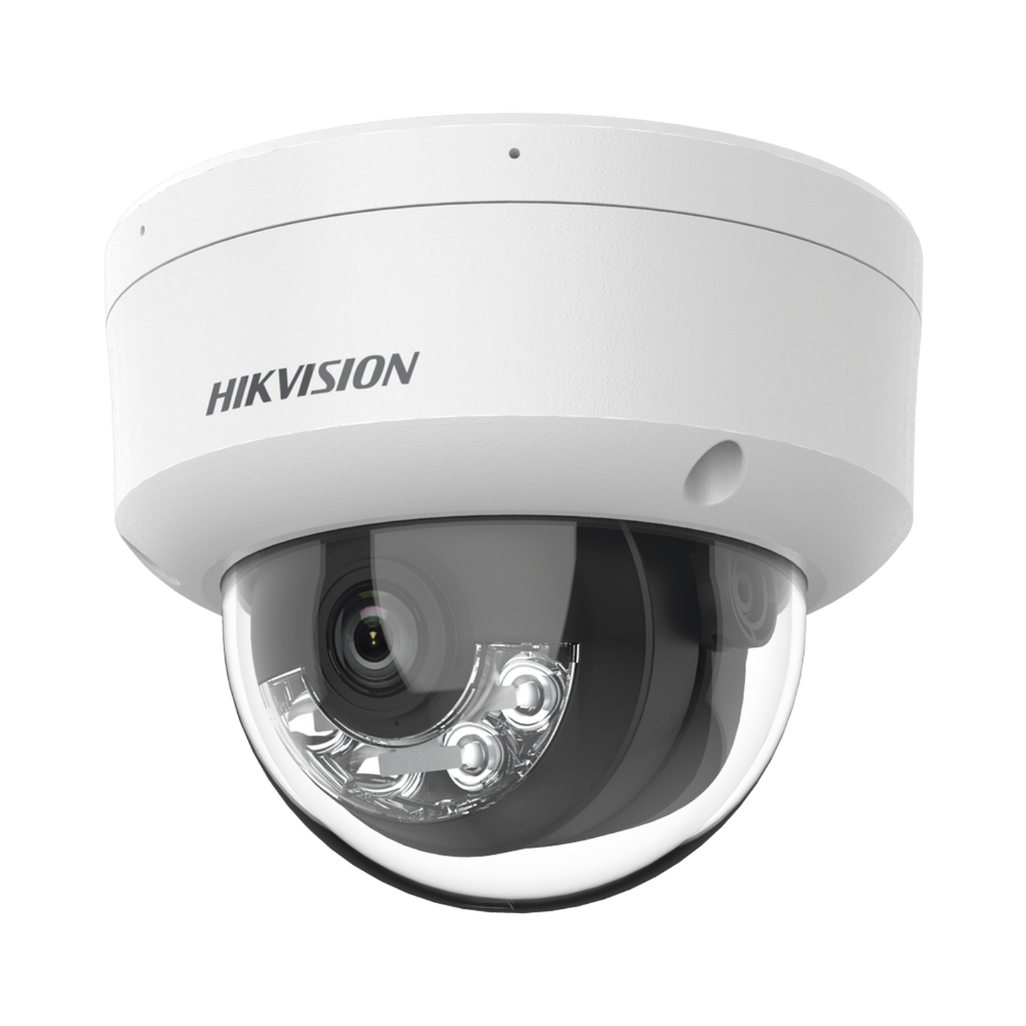 Domo IP 4 Megapixel / Lente 2.8 mm / Dual Light (30 mts IR + 30 mts Luz Blanca) / Micr�fono Integrado / Antivand�lico IK08 / Motion Detection 2.0 / Exterior IP67 / H.265 / PoE / ONVIF / Micro SD