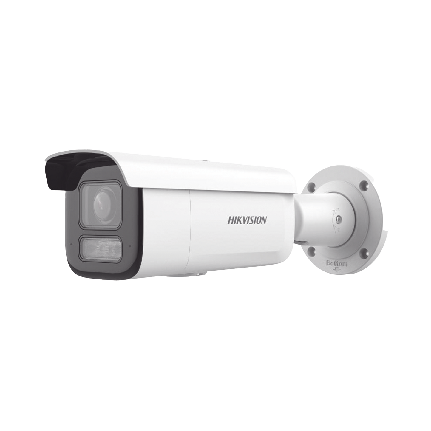 [Dual Light + 2 Micrófonos Integrados] Bala IP 4 Megapixel / Lente Mot. 2.8 a 12 mm / 60 mts Luz Blanca + 60 mts IR / ACUSENSE / Exterior IP67 / IK10 / WDR 120 dB / PoE+ / ONVIF / Alarmas I/O / Micro SD / Metal / ACUSEEK