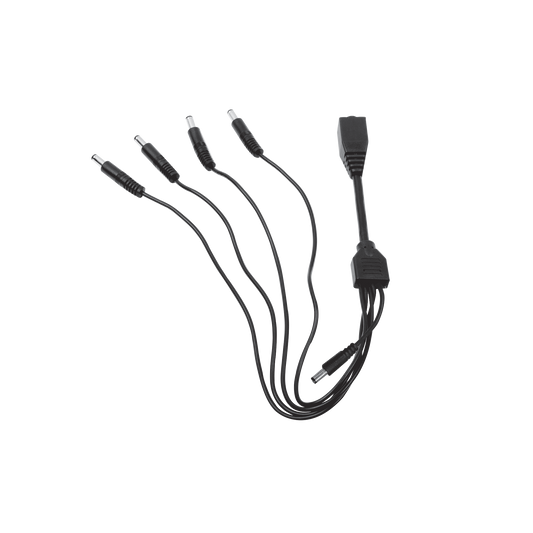 Cable con 5 V�as para Alimentar 4 C�maras TurboHD y DVR TurboHD Epcom / Hikvision