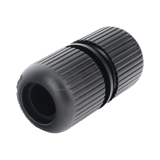 Protector para Exterior IP68 / Adaptador para el Conector Tipo Plug (12 Vcc) en C�maras Epcom / Color Negro / Hikvision / Hilook