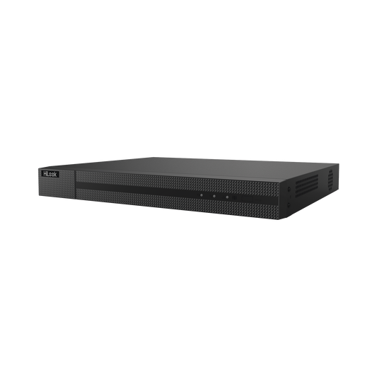 DVR 16 Canales TurboHD + 8 Canales IP / 5 Megapíxel Lite - 3K Lite / Acusense Lite (Evita Falsas Alarmas) / Audio por Coaxitron / 2 Bahías de Disco Duro / H.265+ / Salida de Vídeo Full HD