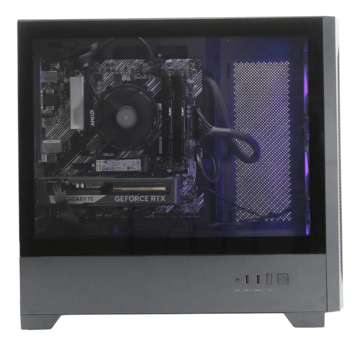 Pc Gamer Delta Rtx 5060 Ryzen 7 Ram 32gb Ddr4 1tb M.2 Wifi  Wifi