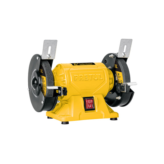 Esmeril de banco de 5' de 1/6 HP (120 W), Pretul