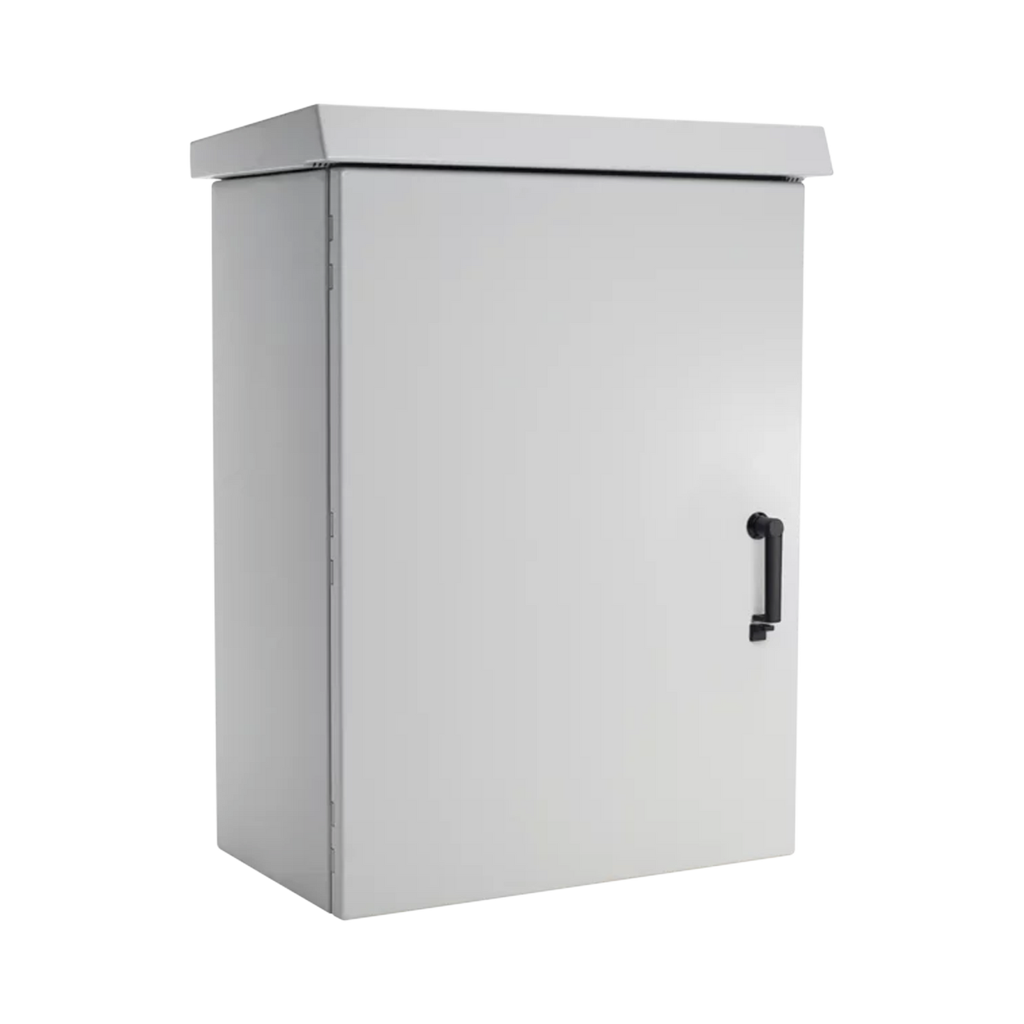 Gabinete Para Exterior OSP ComLine de 18 UR, 600 mm de Ancho, 500 mm de Profundidad De Aluminio, Color Gris Claro Con Protección NEMA 4/12/4X/3/3R; IP66