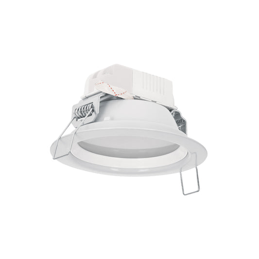 Luminario LED empotrado redondo de 5 W, luz de día, Volteck