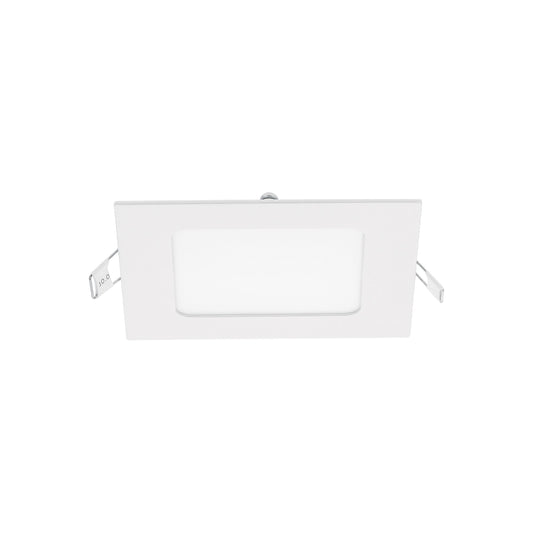 Luminario ultradelgado cuadrado p/empotrar 6W, luz de día