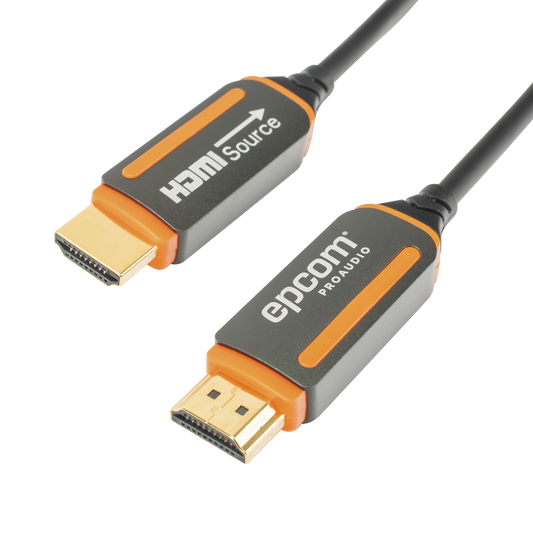 Cable HDMI de Fibra �ptica de 15 Metros (49.21 Pies) | Alta Definici�n | Versi�n 2.0 | Alta Velocidad 18Gbps | 4K@60Hz | HDCP 2.2 | Resistente a EMI y RFI