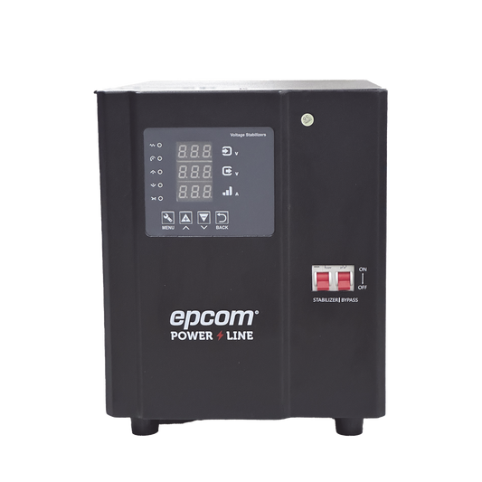 Regulador de Voltaje Industrial Monofásico Ferroresonante 3 kVA/3 kW 120 V / Entrada 96-144 Vca / Salida 117.6- 122.4 Vca