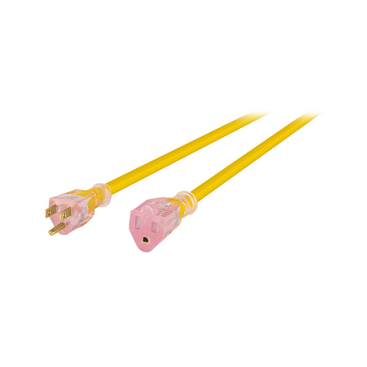 Extensión reforzada aterrizada 4 m 3x14 AWG, Volteck