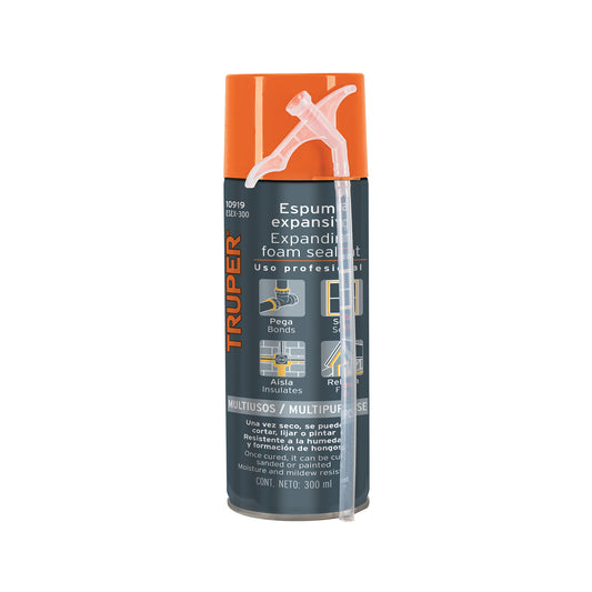 Espuma expansiva de 300 ml, Truper