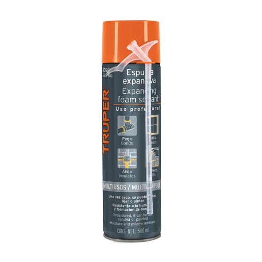 Espuma expansiva de 500 ml, Truper