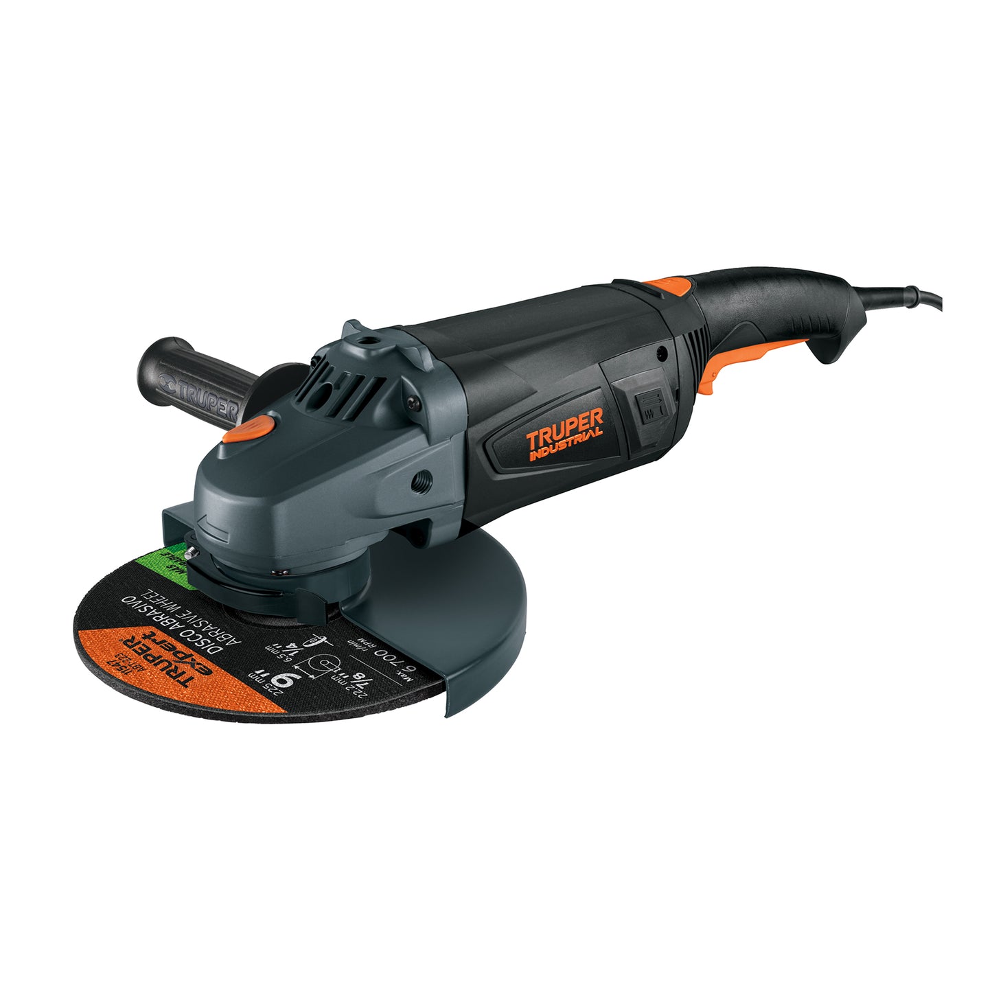 Esmeriladora angular 9', 2350W, TRUPER INDUSTRIAL