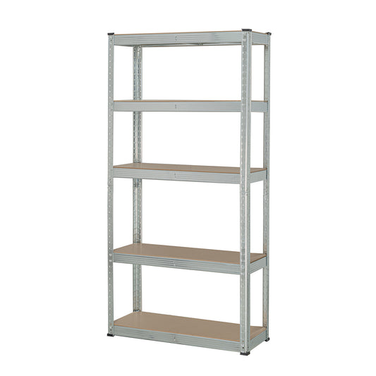 Estante metálico 5 repisas MDF cap. 35 Kg,150x30x75, PRETUL