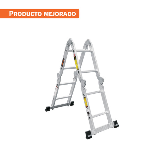 Escalera multiposición 8 peldaños, Tipo I, Truper