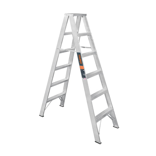 Escalera de tijera doble, tipo ll, 5 escalones, Truper