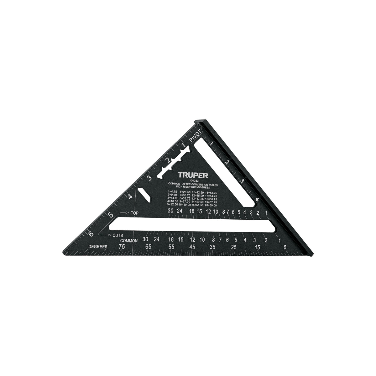 Escuadra 7' de aluminio color negro, p/muros de yeso, Truper